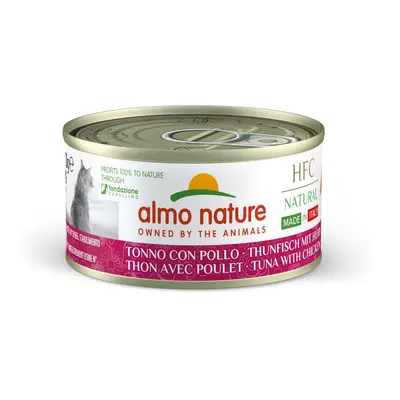 Almo Nature HFC Natural Made In Italy - Tuňák s kuřetem 70g