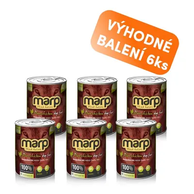 Marp Holistic Marp Chicken konzerva pro psy s kuřecím 6x400g