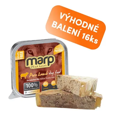 Marp Holistic Marp Lamb vanička pro psy s jehněčím 16x100g