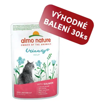 Almo Nature Holistic Urinary Help - Losos 70g výhodné balení 30ks