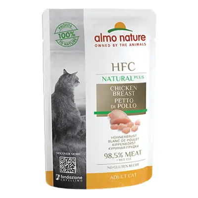 Almo Nature HFC Natural Plus - Kuřecí prsa 55g