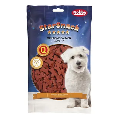 Nobby StarSnack Mini Bones Salmon kostičky 200g