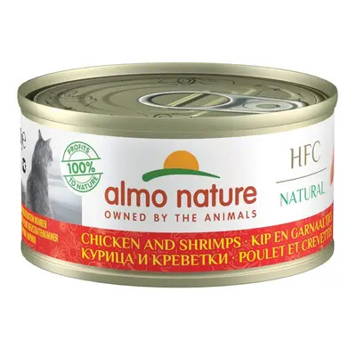 Almo Nature HFC Natural - Kuře a krevety 70g