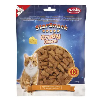 Nobby StarSnack Cat Crushy Cheese křupavé polštářky se sýrem 125g