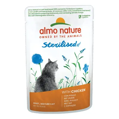 Almo Nature Holistic Sterilised s kuřetem 70g