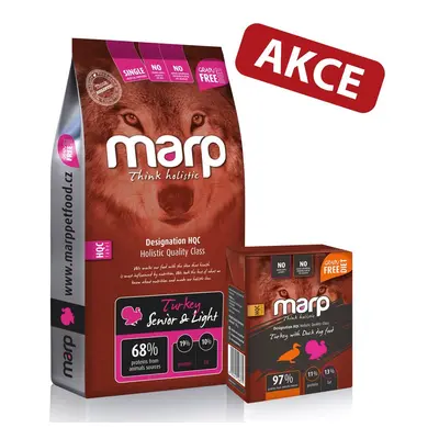 Marp Holistic Turkey S&L - krůtí senior&light bez obilovin 12kg