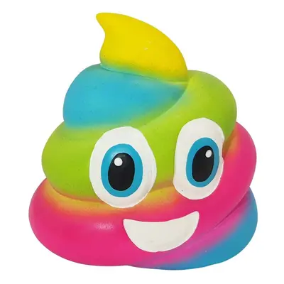 Nobby latexová hračka pro psy Rainbow Poop 11cm