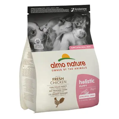 Almo Nature Holistic Puppy XS-S - Kuře a rýže 2kg