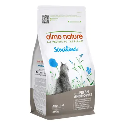 Almo Nature Sterilised - pro kastrované kočky s ančovičkami 400g