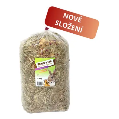 Pučálka luční seno s bylinkami 1kg