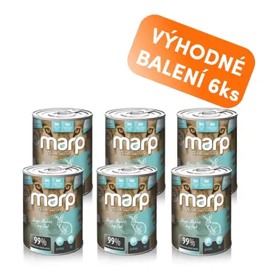 Marp Variety Single králík konzerva pro psy 6x400g