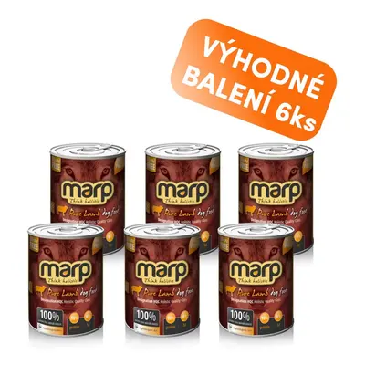 Marp Holistic Marp Lamb konzerva pro psy s jehněčím 6x400g