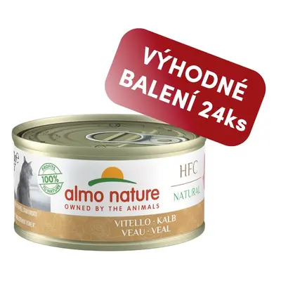 Almo Nature HFC Natural - Telecí 70g výhodné balení 24ks