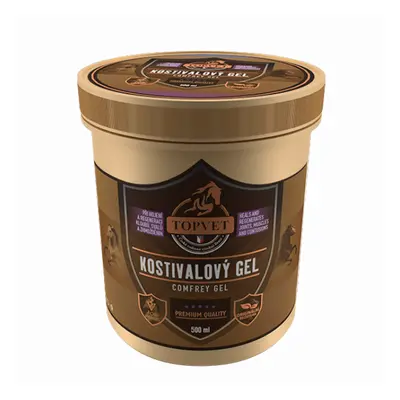 TOPVET Kostivalový gel 500ml (TOPVET Kostivalový gel 500ml)