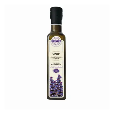 TOPVET Yzopový sirup - farmářský 320g (TOPVET Yzopový sirup - farmářský 320g)