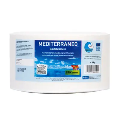 Minerální liz ze soli Středomoří Mediterraneo ((Balení 3 kg))