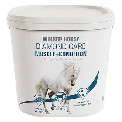 Mikrop Horse Diamond Care Muscle+Condition 3 kg (HORNÍ SVALOVÁ LINIE A VÝŽIVNÁ KONDICE)