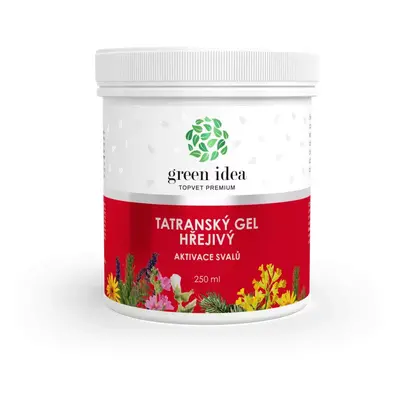 TOPVET Tatranský bylinný gel - hřejivý 250ml (TOPVET Tatranský bylinný gel - hřejivý 250ml)