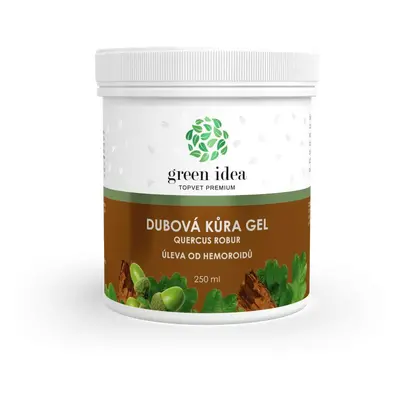 TOPVET Dubová kůra masážní gel 250ml (TOPVET Dubová kůra masážní gel 250ml)