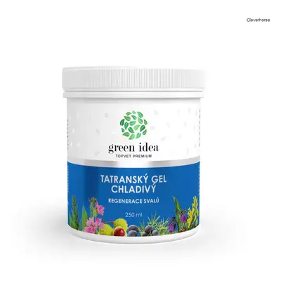 TOPVET Tatranský bylinný gel - chladivý 250ml (TOPVET Tatranský bylinný gel - chladivý 250ml)