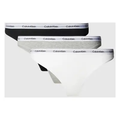 Dámská tanga Calvin Klein QD5209E MPI 3PACK