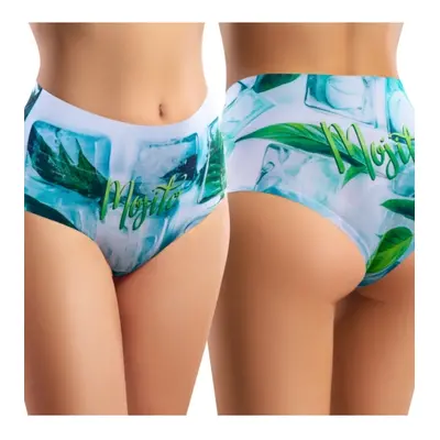 Dámské kalhotky MEMÉME Hi-briefs Mojito