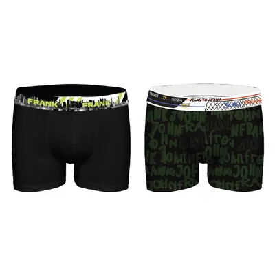 Pánské boxerky John Frank JF2BBID04 2PACK