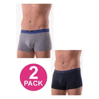 Pánské boxerky Emporio Armani 8A723 2PACK M+Š