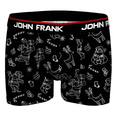 Pánské boxerky John Frank JFBD50-CH-SHINING XMAS