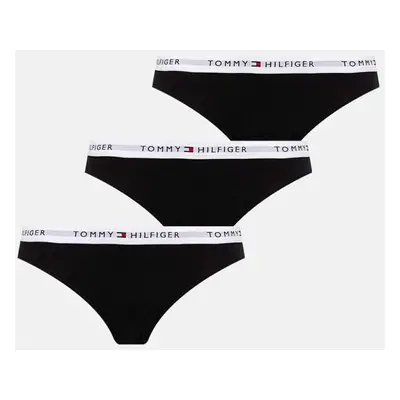 Dámská tanga Tommy Hilfiger UW0UW05530 3PACK