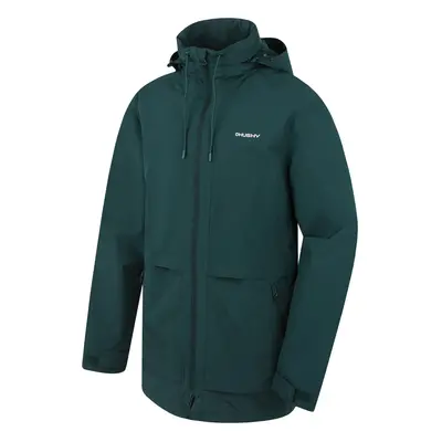 Husky Nevr pánský hardshell kabát dark green