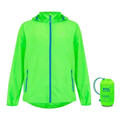 MAC IN A SAC Mac Origin neon green unisex sbalitelná nepromokavá bunda