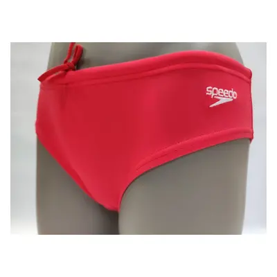 Speedo Boys Lycra Brief 6,5 cm chlapecké plavky červené Dětské velikosti: