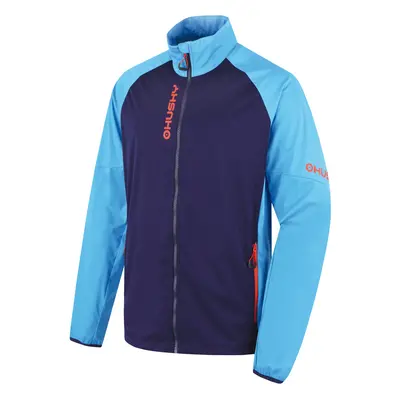 Husky Suli pánská softshell bunda blue