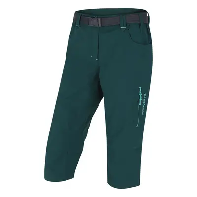 Husky Klery dámské 3/4 kalhoty dark green