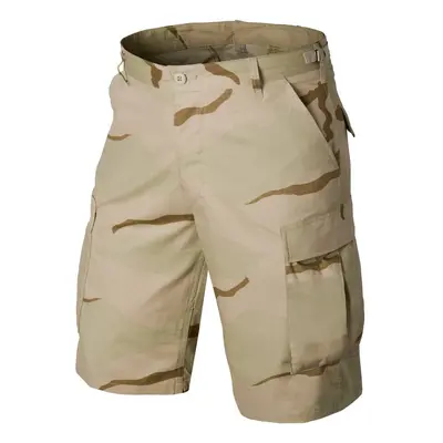 Helikon-Tex BDU rip-stop 3-Col pánské kraťasy desert