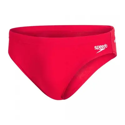 Speedo Aquachamp End+ 6,5 cm BRF chlapecké plavky červené Dětské velikosti: