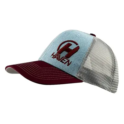 Haven Trucker kšiltovka s ohnutým kšiltem grey/red