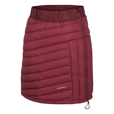 Husky Frozy dámská péřová sukně faded bordo