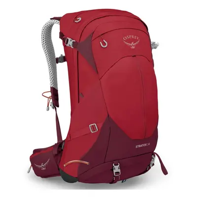 Osprey Stratos 34L poinsettia red unisex turistický batoh