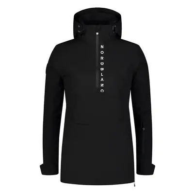 Nordblanc Winterfun dámský snowboardový anorak černý