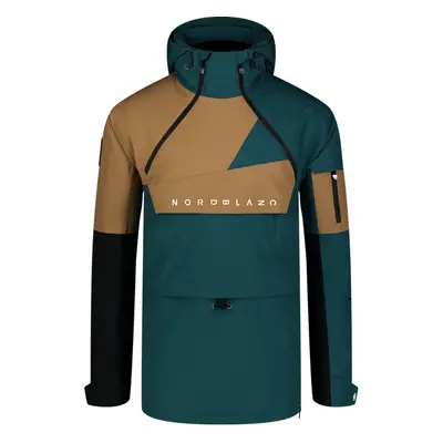 Nordblanc Snowpack pánský snowboardový anorak petrolejový