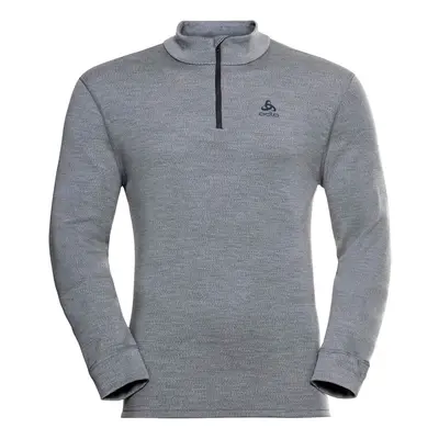 ODLO Funkční spodní tričko s dlouhým rukávem half zip MERINO 260