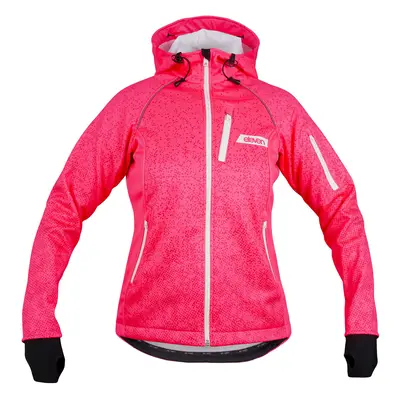 Dámská softshell bunda Eleven Screen Pink