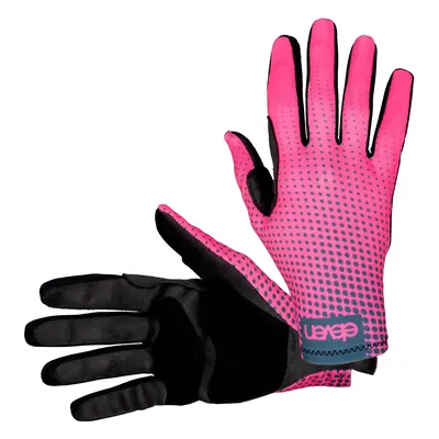 Cyklistické rukavice Eleven Long NEO Pink