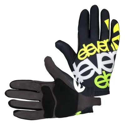 Cyklistické rukavice Eleven Long Fluo Black