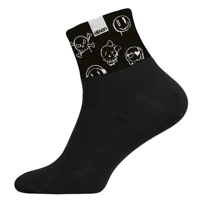 Ponožky Eleven Huba Skullies Black