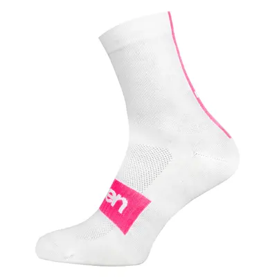 Ponožky Eleven Suuri Akiles White/Pink