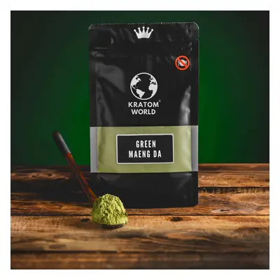 Kratom World GREEN MAENG DA KRATOM 500g