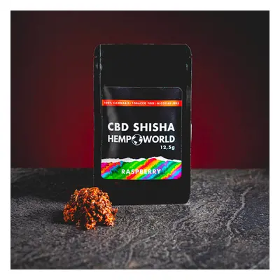 Kratom World CBD Shisha Raspberry 12,5g